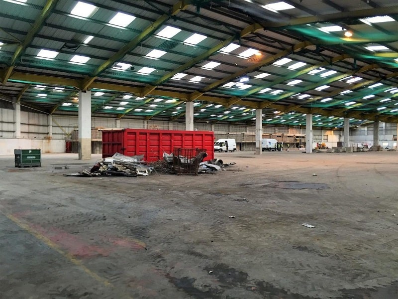 Warehouse West Yorkshire Ready For Pallet Racking