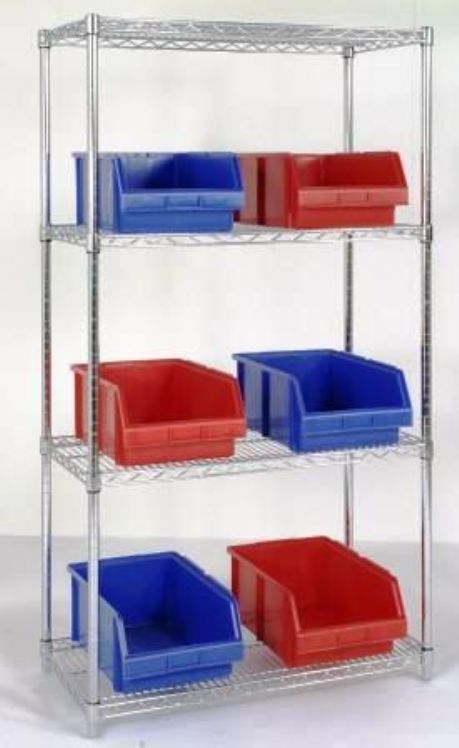 stainless steel shelving