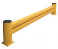 A Safer double rail rack end barrier