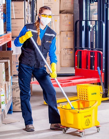 warehouse cleaning disinfection services