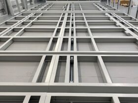 Warehouse Mobile Storage Installation Base Frame