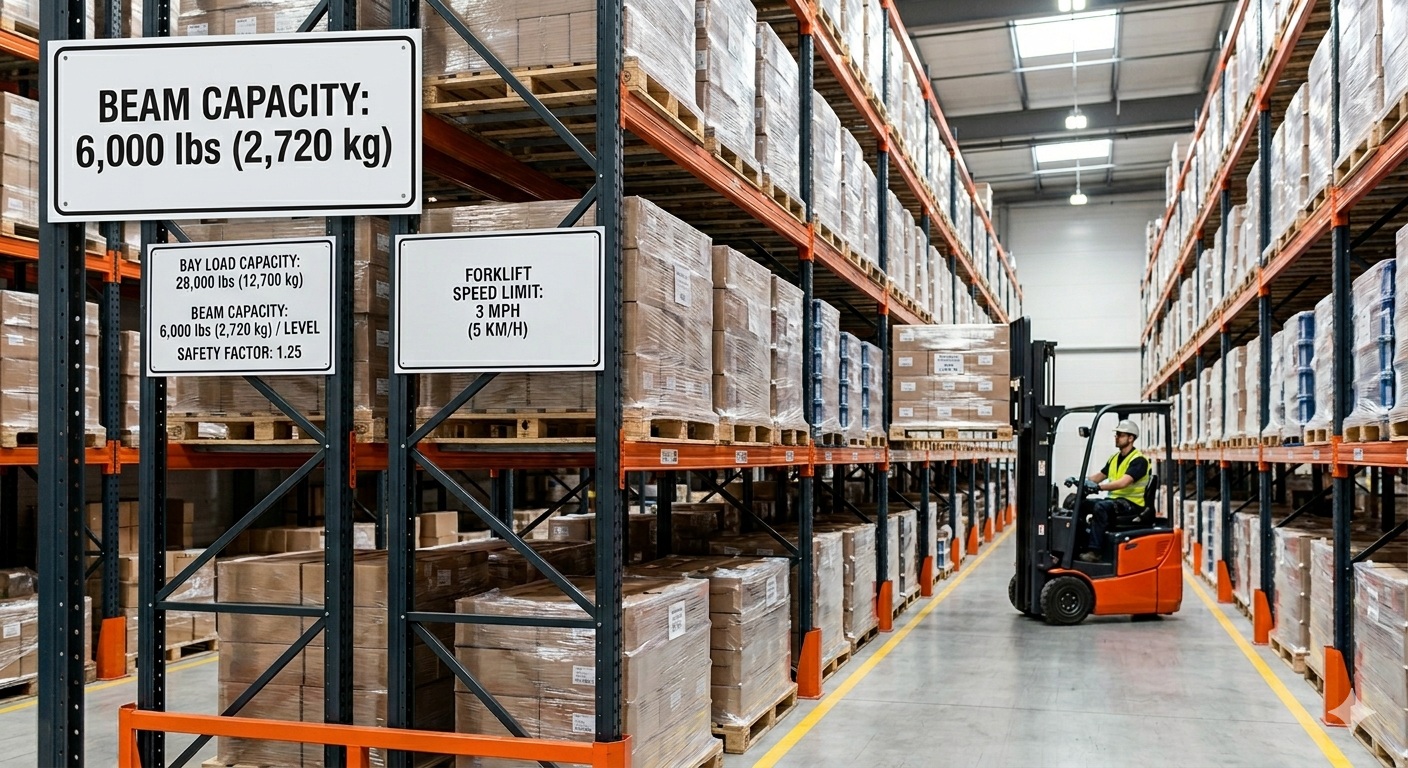 Pallet Racking Weight Calculator